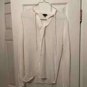 White Ann Taylor Blouse